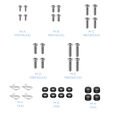 Soporte de Pared Tooq Tilt 3 Pivots 37" a 70" Max. 50kg Negro image number null
