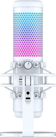 Micr&oacute;fono HyperX QuadCast S Gaming USB Blanco image number null