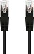 Cable de Red Nanocable RJ45 CAT.6 UTP AWG24 25 CM Negro image number null