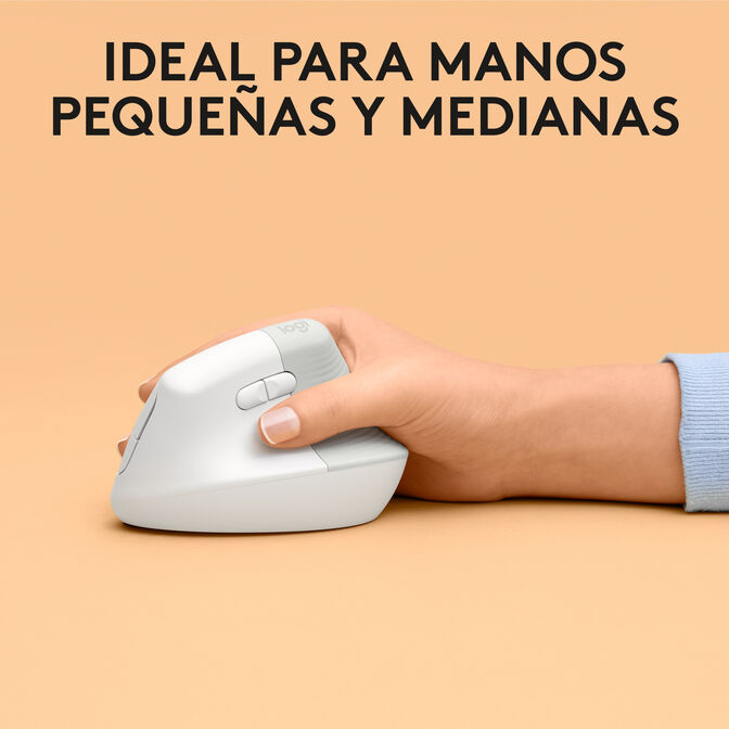 Rat&oacute;n Logitech Lift for Mac Vertical Ergonomic Wireless White image number 10