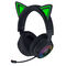 Auriculares Razer Kraken Kitty V3 Pro Wireless/Bluetooth Negro