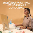 Rat&oacute;n Logitech Lift for Mac Vertical Ergonomic Wireless White image number null