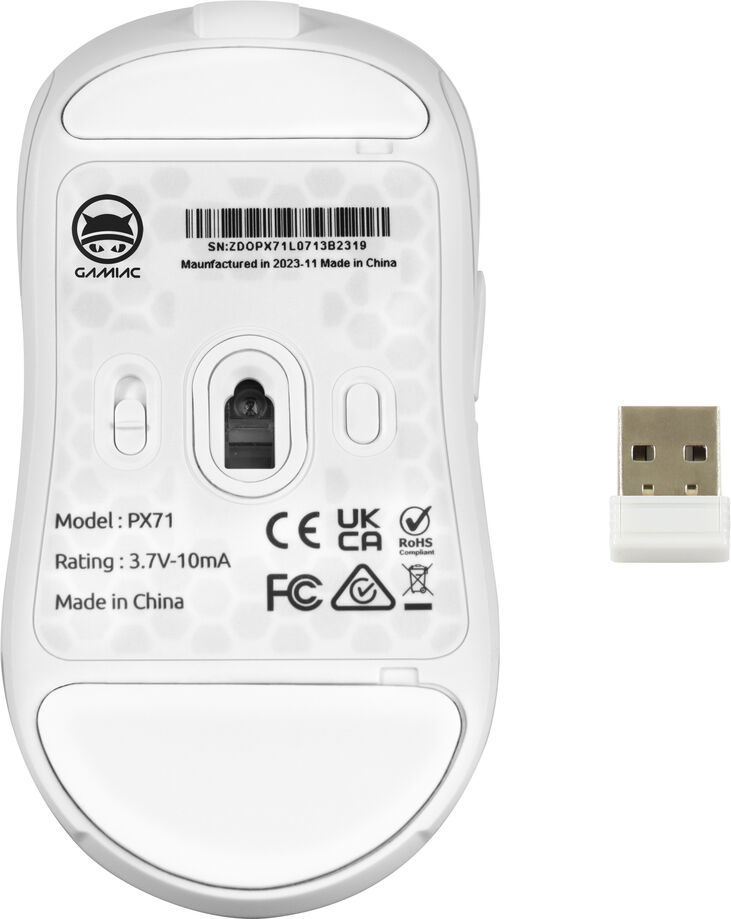 Ratón Gaming GAMIAC PX71 Blanco image number 10
