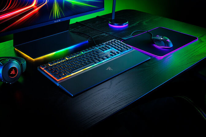 Teclado Razer Ornata V3 RGB Mecha-Membrane (ES) image number 1