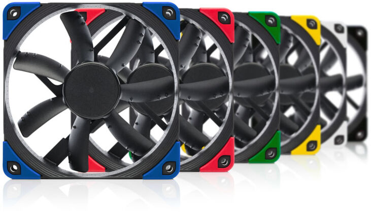 Noctua NF-S12A PWM chromax.black.swap Carcasa del ordenador Ventilador 12 cm Negro 1 pieza(s) image number 2