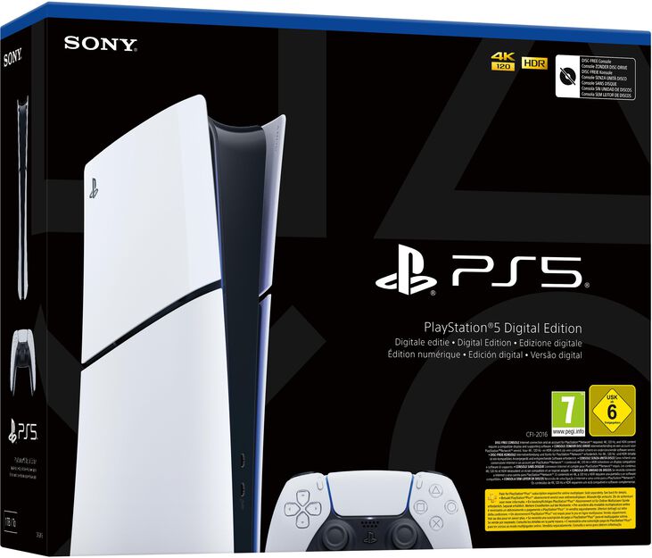 Consola Sony Playstation 5 Slim Edición Digital 1TB image number 1