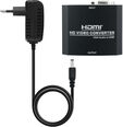Adaptador NanoCable SVGA/Audio para HDMI Negro image number null