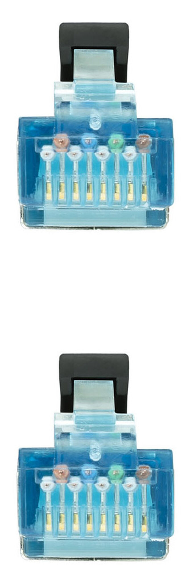 Cable de Red NanoCable RJ45 LSZH CAT.7 600MHZ SFTP AWG26 30 CM Negro image number 2