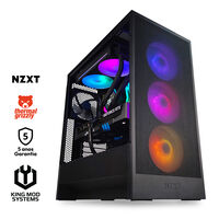 Ordenador King Mod Gamer-PC X NZXT Ryzen 7 9800X3D 32GB DDR5 2TB RTX 5070 Ti WiFi W11