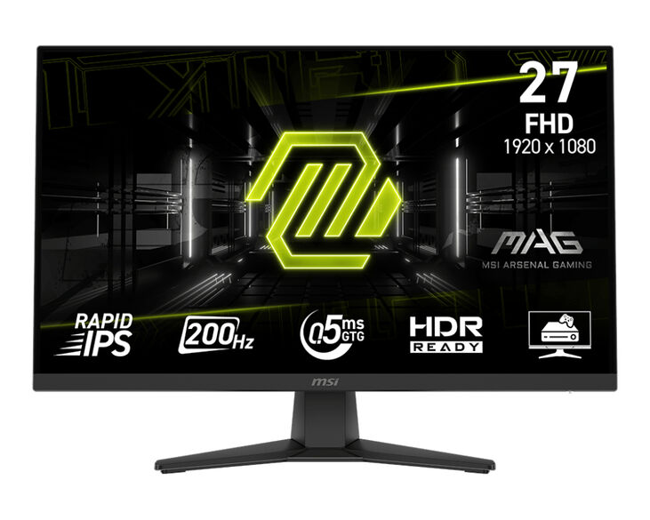 Monitor MSI 27" MAG 272F IPS FHD 200Hz 0.5ms FreeSync Premium image number 0