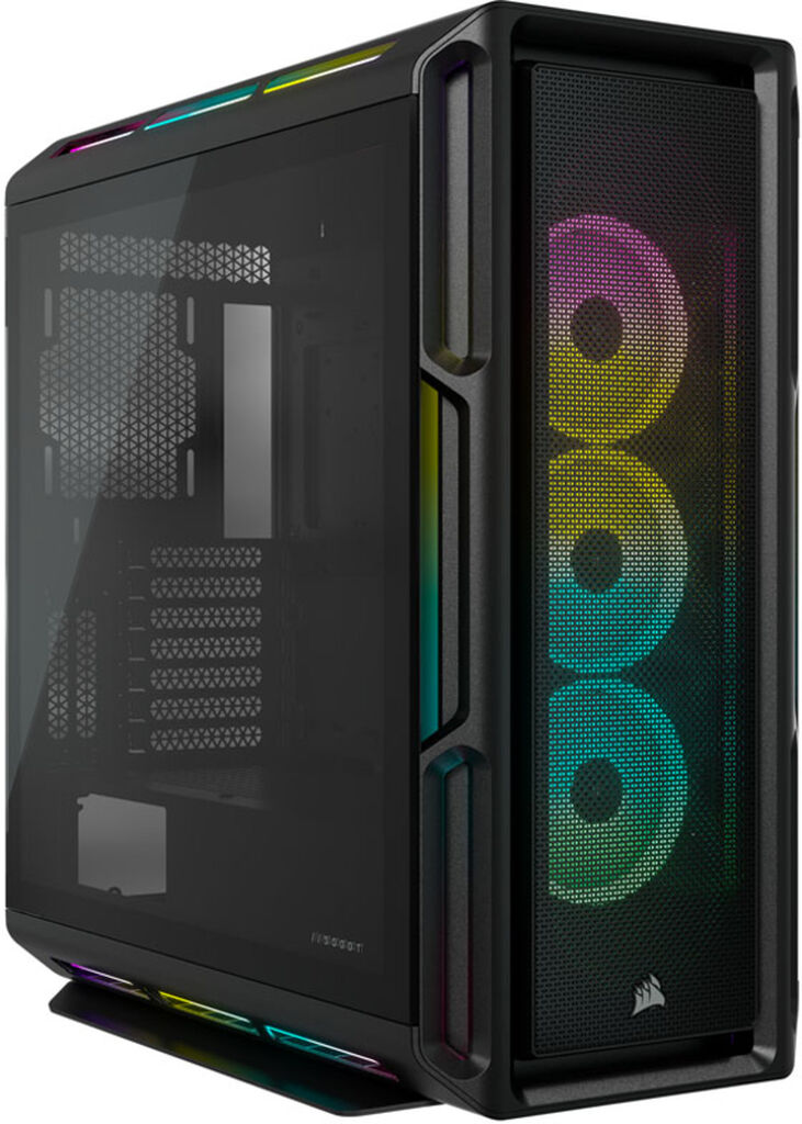 Torre ATX Corsair 5000T iCUE RGB Negro Cristal Templado image number 0