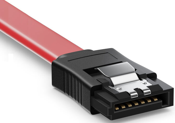 Cable SATA Ewent 6Gbits SATA L-Type C/Clipe 30 CM image number 2