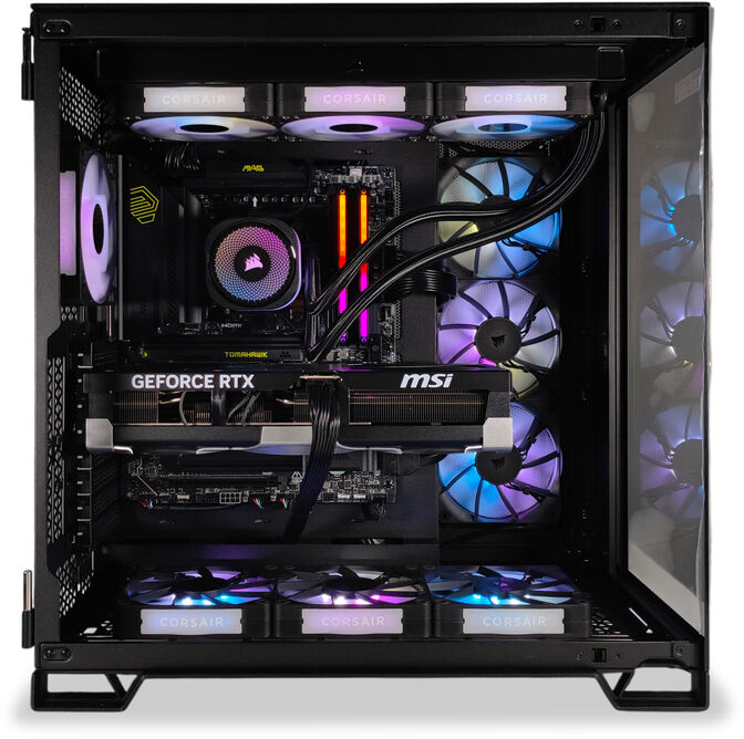 Ordenador King Mod Gamer-PC x iCUE Impakt Edition Ryzen 7 9800X3D 64GB DDR5 2TB RTX 5090 WiFi W11 image number 2