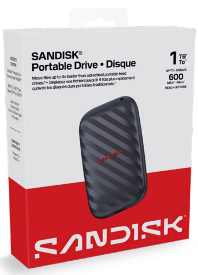 SSD Externo SanDisk 1TB Portable 3.2 Gen 2 image number 1