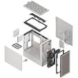 Caja ATX HAVN BF 360 Flow Solid Blanco image number null