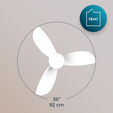 Ventilador de Techo Cecotec EnergySilence Aero 3050 White image number null