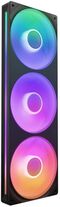 Ventilador NZXT F360 RGB Core Single-Frame Negras - Triplo Ventilador 120mm ( 360mm )