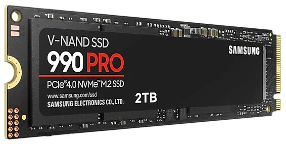 SSD Samsung 990 PRO 2TB Gen4 M.2 NVMe (7450/6900MB/s)
