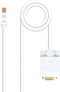 Cable Conversor NanoCable Mini DisplayPort/M para VGA/M 5 M Blanco
