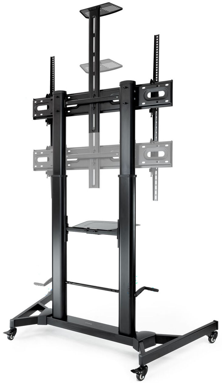 Soporte Móvel Tooq ZEUS 60" a 100" Máx. 100Kg Negro image number 3