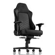 Silla noblechairs HERO - Negro / Blanco Platina image number null