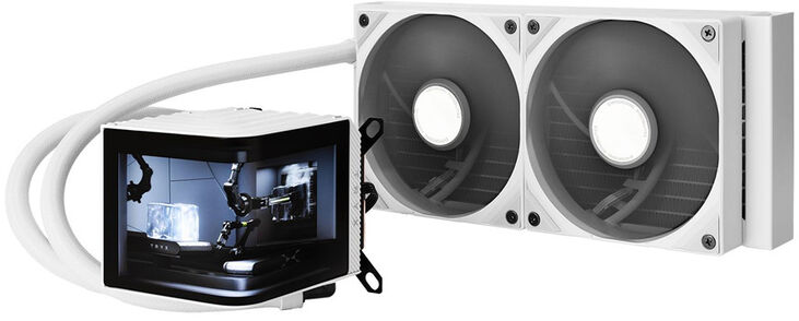 Water Cooler CPU TRYX Panorama 240 Blanco image number 2