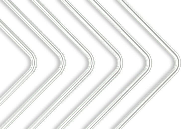 Tubo Rígido EKWB Loop Metal Pre-Doblado 90º 12mm 80cm Titanio Acetinado (Pack 2) image number 3