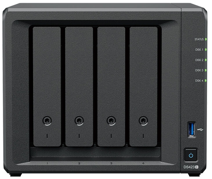 NAS Synology Disk Station DS423+ - 4 Baías - 2.0GHz-2.7GHz 4-core - 2GB RAM image number 0