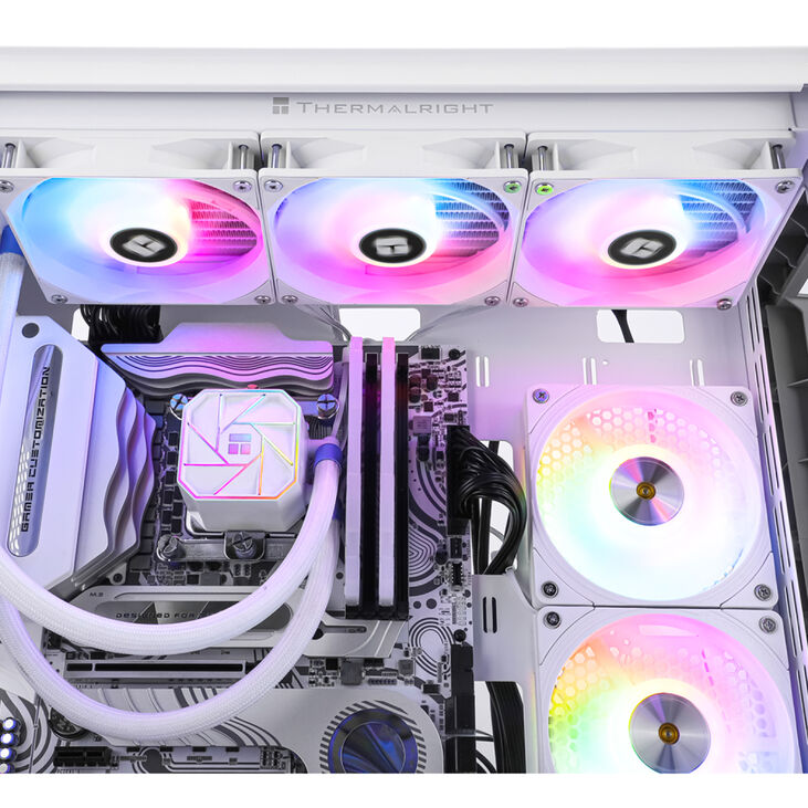 Kit Refrigeración Líquida Thermalright Aqua Elite V3 ARGB Blanco - 360mm image number 4