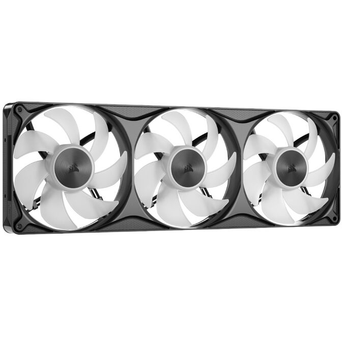 Ventilador Corsair iCUE Link RS360 II Unified Frame Negras ARGB PWM Triplo Ventilador 120mm (360mm) image number 1