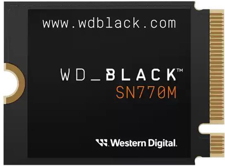 Disco SSD Western Digital Black SN770M 2TB TLC 3D NAND Gen4 M.2 NVMe image number 0
