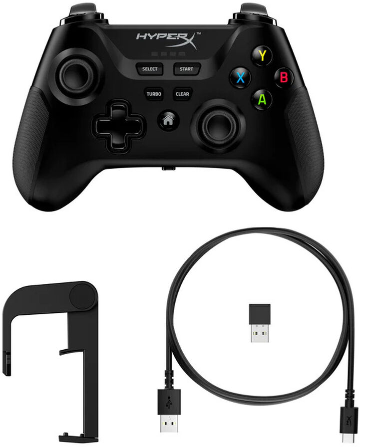 Gamepad HyperX Clutch Gaming Wireless Negro c/ Soporte P/Mobile image number 6