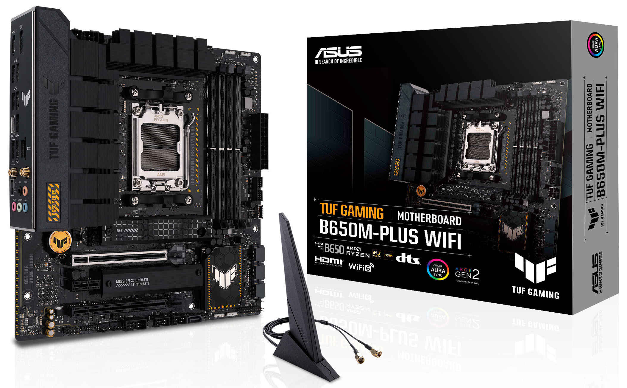 Placa Base Asus TUF B650M-Plus Gaming WiFi