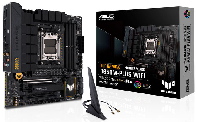 Placa Base Asus TUF B650M-Plus Gaming WiFi image number 0