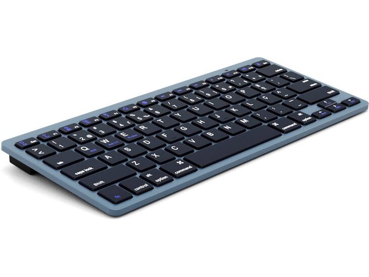 Teclado Ewent EW3120 Ultra-Slim Bluetooth PT Cinza image number 1