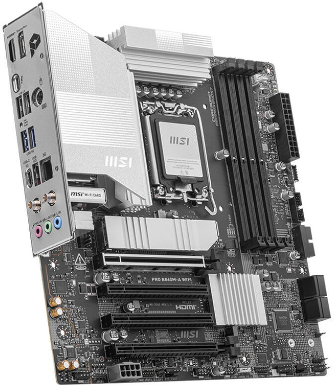 Placa Base MSI PRO B860M-A WIFI image number 2