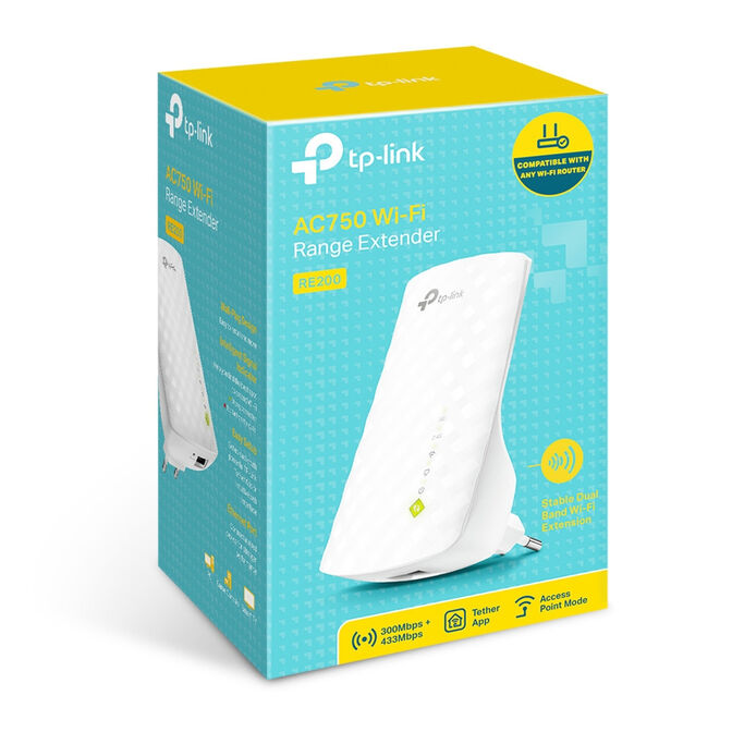 Repetidor TP-Link RE200 AC750 Wi-Fi image number 5