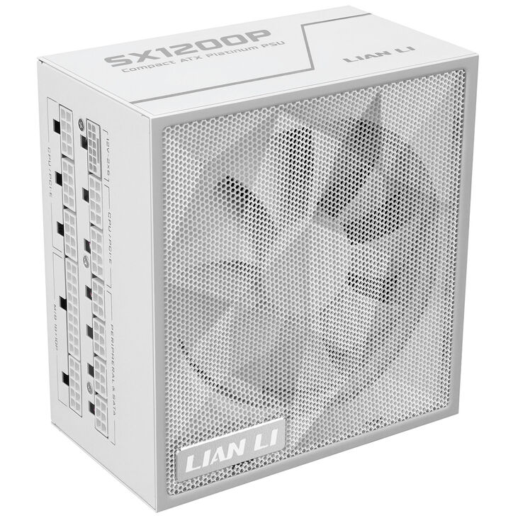 Fuente Modular Lian Li SX 1200W 80+ Platinum Blanco image number 0