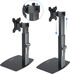 Soporte de Mesa Tabletop Tooq Tilt e Altura Ajustable 17" a 32" Max. 7kg Negro image number null