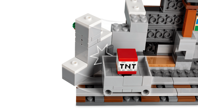 LEGO Minecraft: La Mina del Pico, 530 Piezas (21277) image number 2