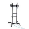 Soporte M&oacute;vil Tooq RAMS&Eacute;S 37" a 70" Max 50Kg Negro image number null