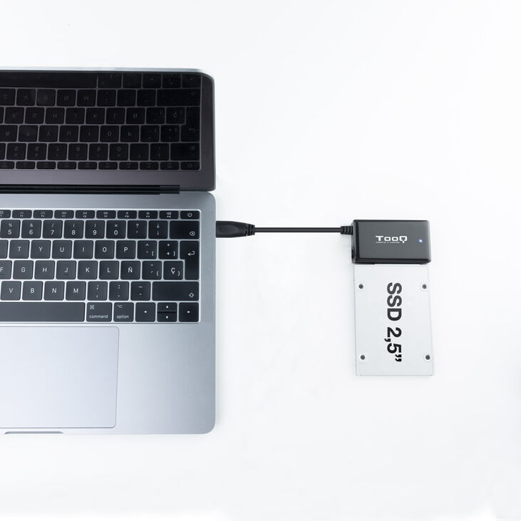 Adaptador Tooq USB 3.0 USB-A - SATA HDD/SSD 2.5" / 3.5" image number 3