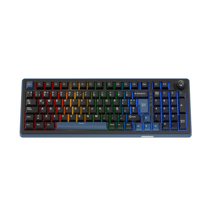 Teclado Mec&aacute;nico Ducky OK-M 98 98% Tri-Mode Hot-Swap RGB Tactile (ES) image number 0