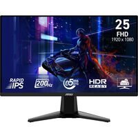 Monitor Curvo MSI 24.5" MAG 255F E20 IPS FHD 240Hz FreeSync 0.5ms