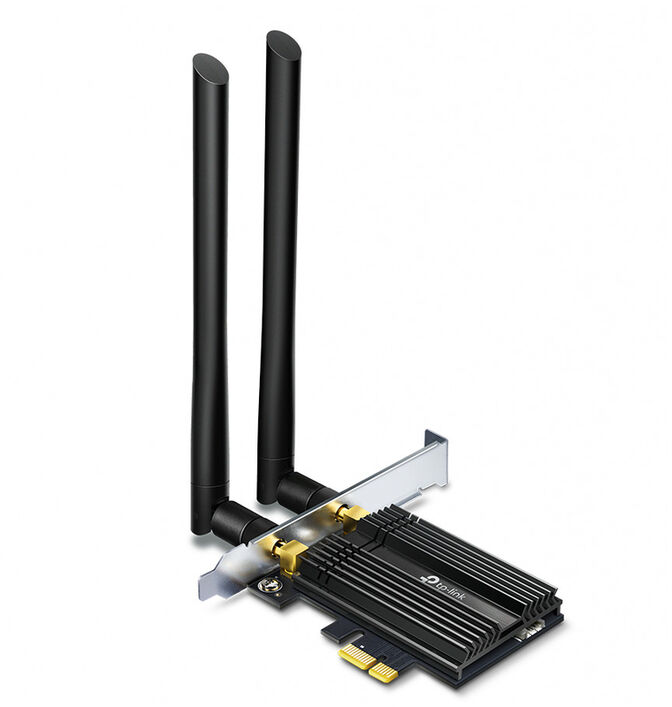 Tarjeta de Red TP-Link PCI Express Archer TX50E Wi-Fi AX3000 MU-MIMO + Bluetooth image number 0