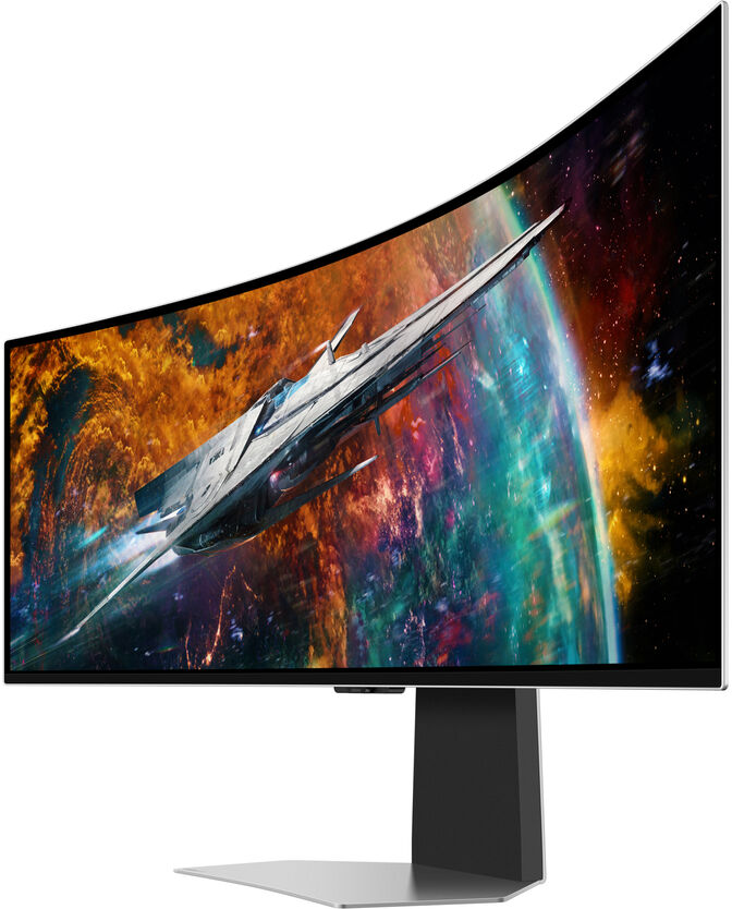 Monitor Curvo Samsung Odyssey G9 49" G95SC OLED 5K UHD 240Hz 0.03ms FreeSync Premium Pro image number 3