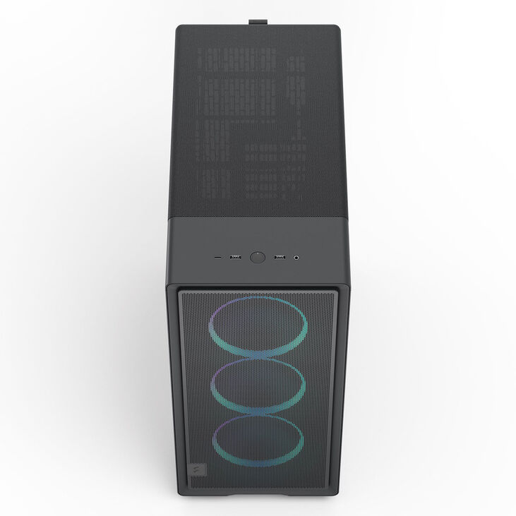 Torre ATX Fractal Design Epoch Black Tempered Glass RGB Light Tint image number 4