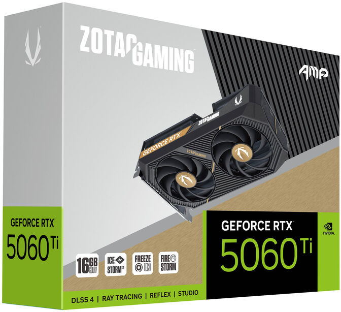 Tarjeta Gr&aacute;fica ZOTAC GeForce&reg; RTX 5060 Ti Amp 16GB GDDR7 DLSS4 image number 6