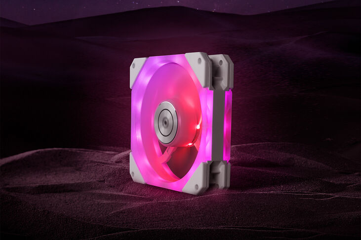 Ventilador EKWB Quantum Impulse 120 D-RGB (400-1800rpm) Blanco image number 5