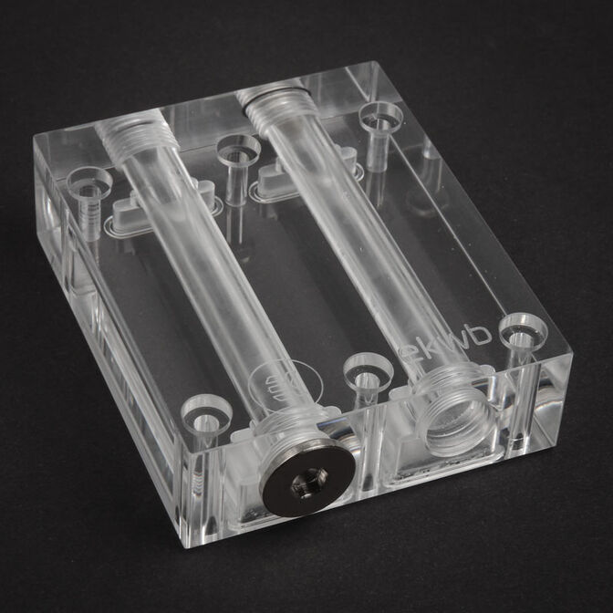 Terminal EKWB FC X2 3-Slot Acr&iacute;lico image number 0